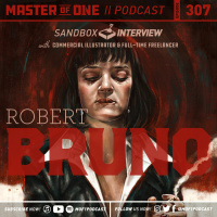 Episode 307: Sandbox Interview with commercial illustrator and full-time freelancer Robert Bruno