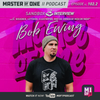 Episode 102.2: Sandbox Interview with Designer, Letterer, Illustrator, and Co-Owner of Inch by Inch Bob Ewing