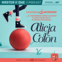 Episode 301: Sandbox Interview with Photographer  Paper Illustrator Alicja Colon