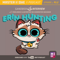 Episode 93.2: Sandbox Interview with Freelance Illustrator and Character Designer Erin Hunting