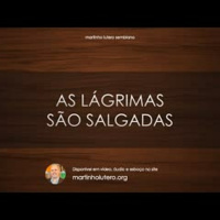 As lágrimas são salgadas