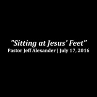 Sitting At Jesus Feet