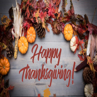 ANNOUNCEMENT: HAPPY THANKSGIVING 2021!