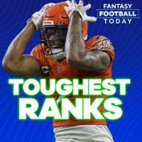TOUGH TO RANK! Which RBs and WRs are We Struggling With? (05/14 Fantasy Football Podcast)