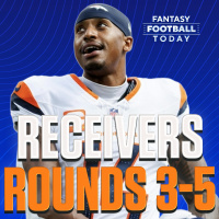 WRs Rounds 3-5! Best and Worst Values in This Range (07/07 Fantasy Football Podcast)
