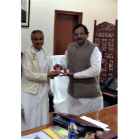 Celebrating the 1st International Day of Yoga - Minister N.K. Mishra