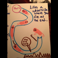 Life Is A Waterslide Where You Die At The End