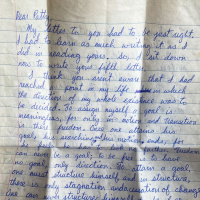 A Letter I Wrote To My Aunt Patty When I Was Eighteen