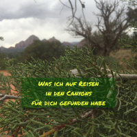 0057 Was Ich Auf Reisen In Den Canyons Für Dich Gefunden Habe