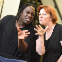 Hugh Maynard and Sophie-Louise Dann on Sweeney Todd at Derby Theatre