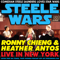 Ep 099 : Steele Saunders! -CLASSIC CLIP - Gonk Droid amp Steele reflect on 100 episodes of Steele Wars
