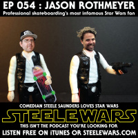 Ep 054 : Jason Rothmeyer - CLASSIC CLIP - The 411 on professional skateboardings most renown Star Wars fan