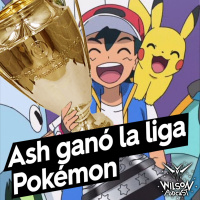 Ash ganó la liga Pokémon