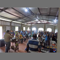 Mt. Sinai Church Building Dedication Service in Vera Cruz, Nicaragua 7.6.15