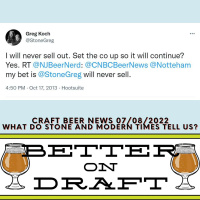 Craft Beer News (07/08/22) – What Do Stone and Modern Times Tell Us?