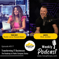 #517 The Roadmap To Public Company Status Rise Up For You Podcast Guest Rick Jordan