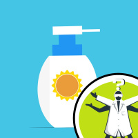 How does the UV filter in sun cream work?