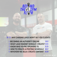 Ep 271 - Why chasing likes wont get you clients