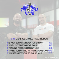 Ep 266 - Signs you should move gyms, as a personal trainer