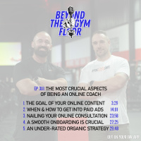Ep 301 - The most crucial aspects of being an online coach