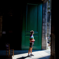 Open and closed doors