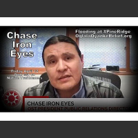 Disastrous Flooding in Pine Ridge - Chase Iron Eyes will share the story