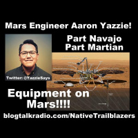AWESOME Native #MarsLanding Engineer Aaron Yazzie!