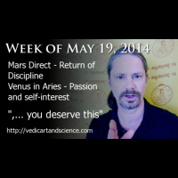 Week of May 19 – Mars Direct – Venus enters Aries