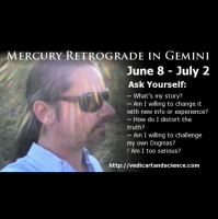 Vedic Astrology Mercury Retrograde in Gemini