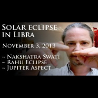 Solar Eclipse in Libra November 3, 2013