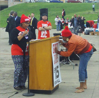 Good Jobs and $15 For All Rally and March