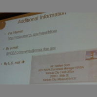 NNSA Withdraws LOI for KC Nuke Plant Environmental Impact Statement