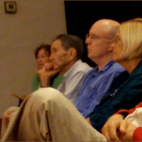 Ramsey Clark, Ann Wright, Kathy Kelly  Bill Quigley against drones and in support of Ron Faust and Brian Terrell