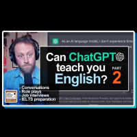 822. ChatGPT amp Learning English PART 2