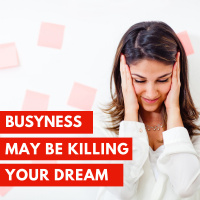 The real reason you stay busy