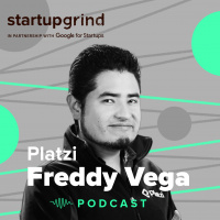 Freddy Vega Co-founder Platzi @StartupGrind Bogota