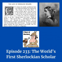 The Worlds First Sherlockian Scholar