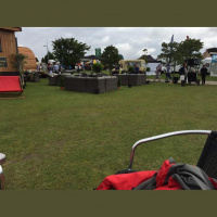 Arrival at the Great Yorkshire Showground