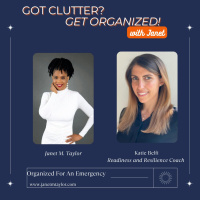 Organized For An Emergency with Katie Belfi, Readiness and Resilience Coach