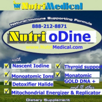 NutriMedical Report Show Monday April 29th 2019 – Hour One – Tony, Nutriodine, Plasma Monatomic Iodine, Kills Pathogens, Activates Thyroid T4 to T3, Detoxes Halides Fluoride Chloride Bromide, ATP NADH Cell Energy, Farid, KardioVasc, 7 Synergist Herbs,