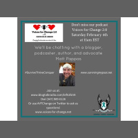 Advocate, Author, Blogger and Podcaster, Matt Pappas Joins Voices for Change 2.0
