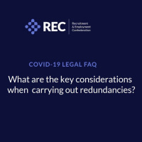 REC Legal FAQ: The redundancy process and furlough scheme
