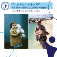 Im going to enjoy life- Joslin medalist Laurie Harper has lived with T1D since 1955
