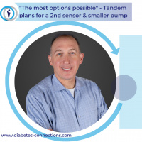 The most options possible - Tandem Diabetes plans for a second integrated sensor and a smaller pump