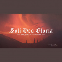 Soli Deo Gloria 1 - Audio