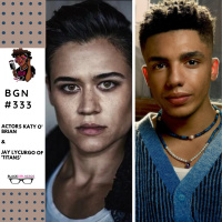 350: Actors Katy OBrian and Jay Lycurgo