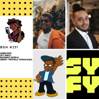 234: SYFY Animators Sky Shield, Brannick Green  Jeremy “Protails” Kowsloleea