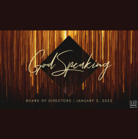 Gods Speaking - Audio