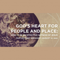 Gods Heart for People and Places: How to be an Effective Witness of Jesus - Audio