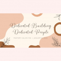 Dedicated Building Dedicated People - Audio